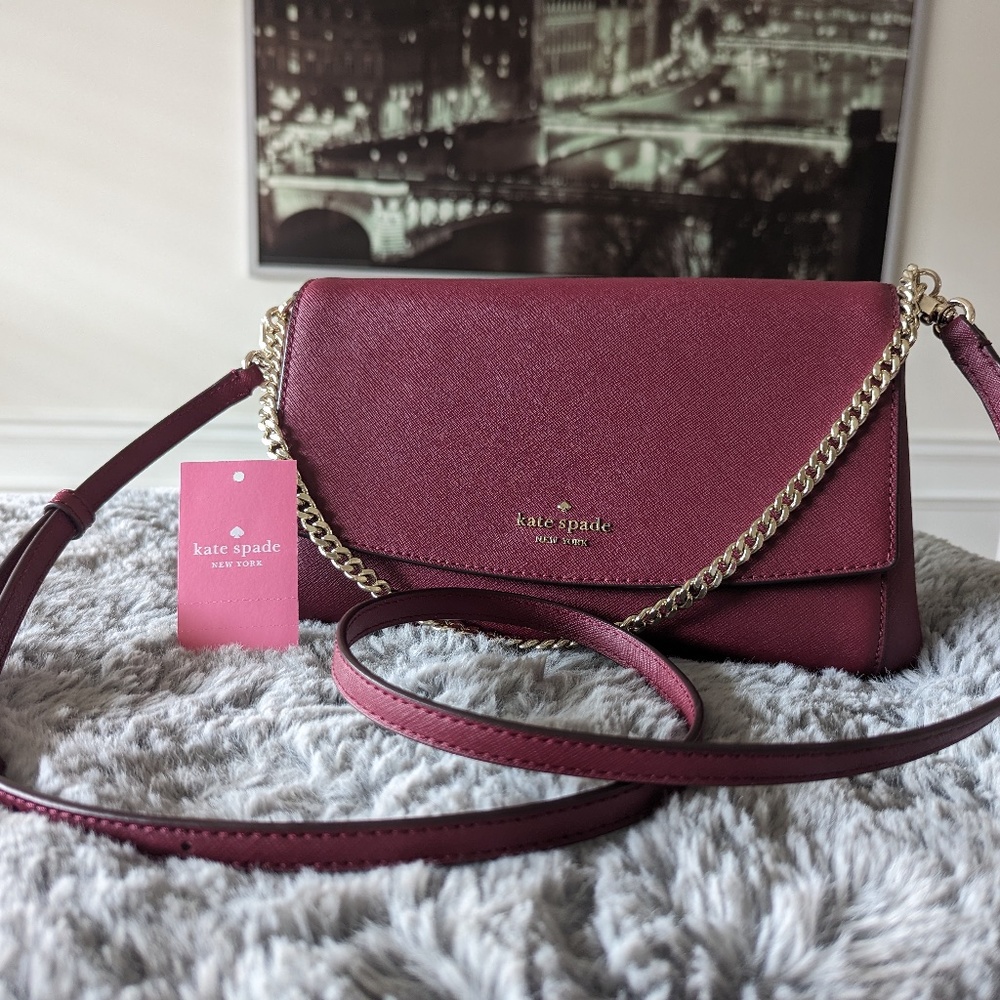 Kate Spade Laurel Way Greer Bag in Blackberry